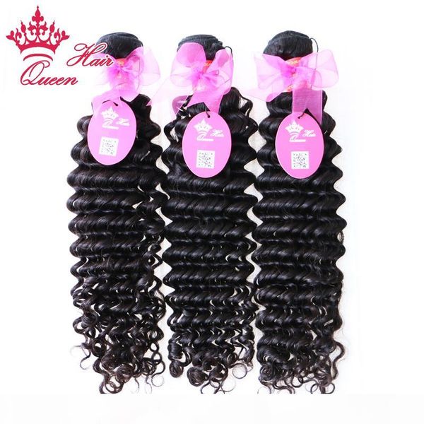 queen hair products 5 pcs lot brazilian virgin hair deep wave curly style human hair extenstions 100g pc, Black
queen hair products 5 pcs lot brazilian virgin hair deep wave curly style human hair extenstions 100g pc, Black