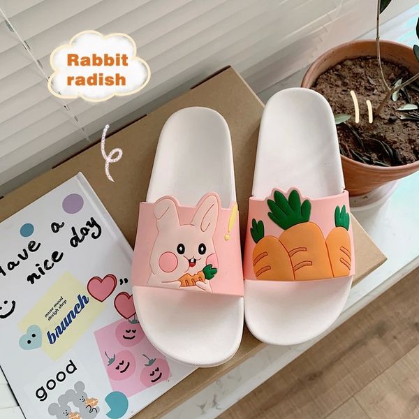 women bathroom slippers cute rabbit girls indoor slipper summer home shoes anti-slip female male house floor slides sh387 #798j, Black
women bathroom slippers cute rabbit girls indoor slipper summer home shoes anti-slip female male house floor slides sh387 #798j, Black