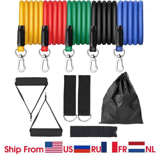 11pcs exercise resistance bands set expander yaga pull rope gym training fitness band home workout with door anchor ankle strap1
11pcs exercise resistance bands set expander yaga pull rope gym training fitness band home workout with door anchor ankle strap1