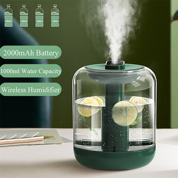 humidifiers wireless air humidifier ultrasonic cool mist maker fogger 2000mah battery rechargeable usb water diffuser with led light
humidifiers wireless air humidifier ultrasonic cool mist maker fogger 2000mah battery rechargeable usb water diffuser with led light
