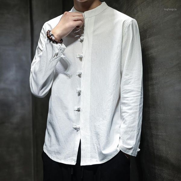 2020 new summer chinese shirt summer tangsuit wushu male clothes vintage style traditional chinese clothing for men1, White;black
2020 new summer chinese shirt summer tangsuit wushu male clothes vintage style traditional chinese clothing for men1, White;black