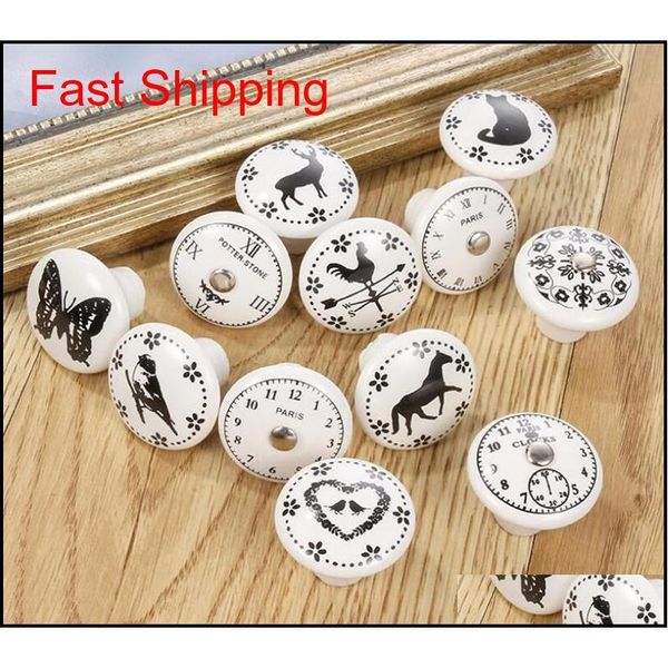 garden home black & white printed decorative round ceramic knob, cabinet hardware, modern wardrobe furnitur qylmph packing2010
garden home black & white printed decorative round ceramic knob, cabinet hardware, modern wardrobe furnitur qylmph packing2010
