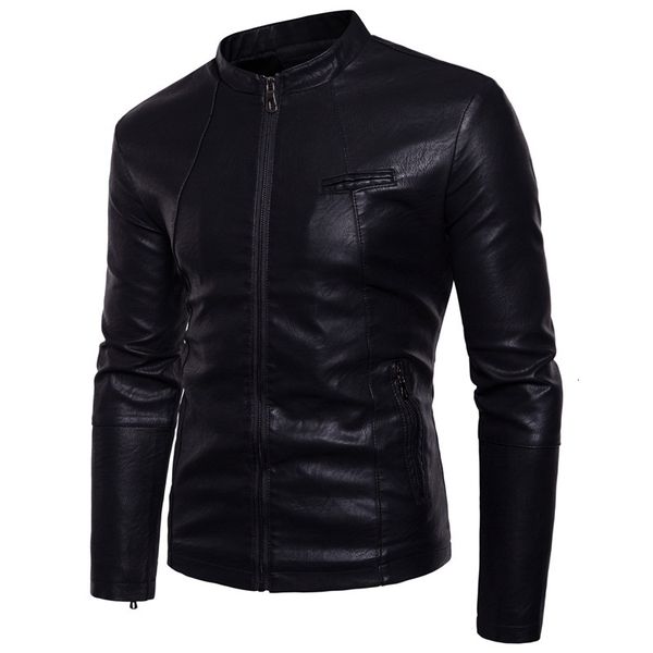 2021 new myazhou spring thin jackets stylish solid color slim men's pu leather men jacket motorcycle clothing 825x, Black
2021 new myazhou spring thin jackets stylish solid color slim men's pu leather men jacket motorcycle clothing 825x, Black