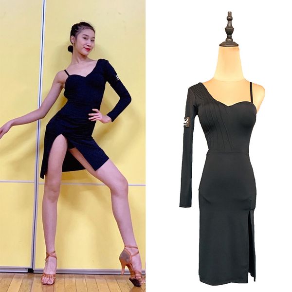 latin dance dress for women backless salsa dancewear party outfits stage costume designer clothes black dress jl2532, Black;red
latin dance dress for women backless salsa dancewear party outfits stage costume designer clothes black dress jl2532, Black;red