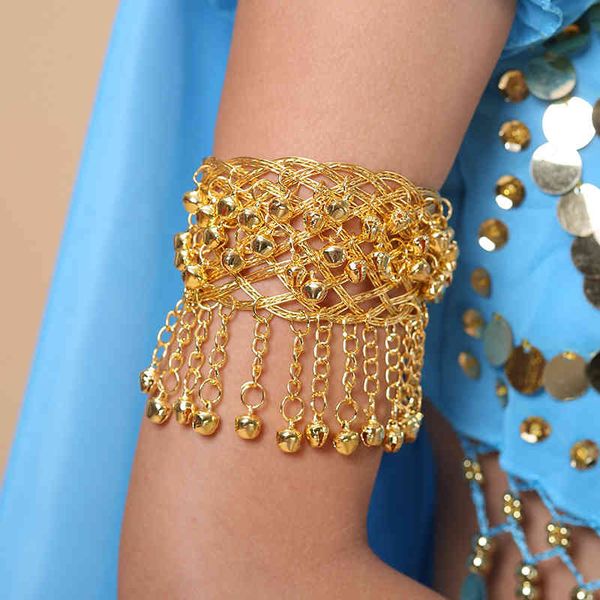 1pcs belly dance performance metal arm chain indian bell wrist band bracelet anklet accessories ornament, Red;blue
1pcs belly dance performance metal arm chain indian bell wrist band bracelet anklet accessories ornament, Red;blue