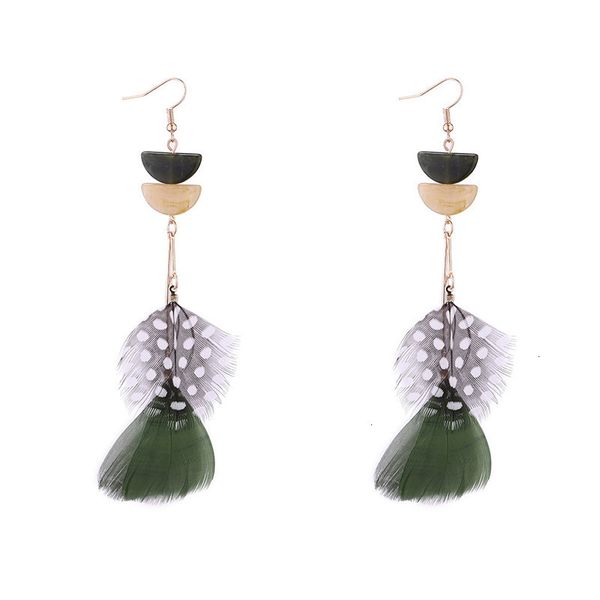 long bohemian geometry feather acrylic colorful earring tassel dangle earrings for women 6 colors, Silver
long bohemian geometry feather acrylic colorful earring tassel dangle earrings for women 6 colors, Silver