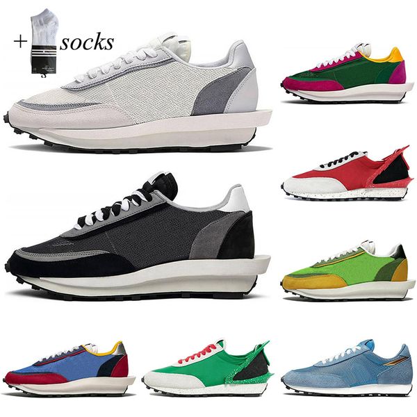with socks ldv ld waffle men women running shoes black white grey pine green gusto varsity blue pink mens trainer sports sneakers, White;red
with socks ldv ld waffle men women running shoes black white grey pine green gusto varsity blue pink mens trainer sports sneakers, White;red