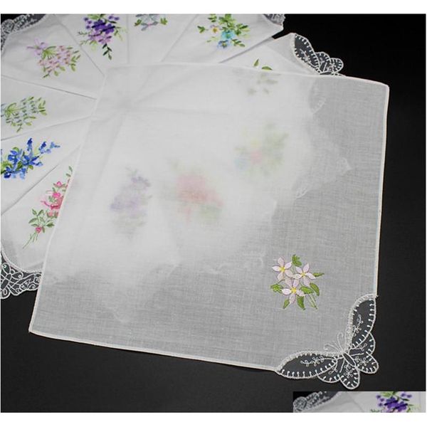 vintage embroidered floral cotton handkerchief vintage hanky butterfly lace flower square handkerchief cloth napkins oman wedding party fhe, White
vintage embroidered floral cotton handkerchief vintage hanky butterfly lace flower square handkerchief cloth napkins oman wedding party fhe, White