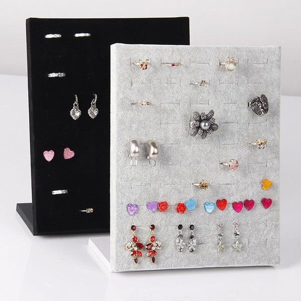 new l shaped 50 grids ring earring stand holder jewelry display shelf ear stud rack drop pendants jewelry storage organizer, Pink;blue
new l shaped 50 grids ring earring stand holder jewelry display shelf ear stud rack drop pendants jewelry storage organizer, Pink;blue