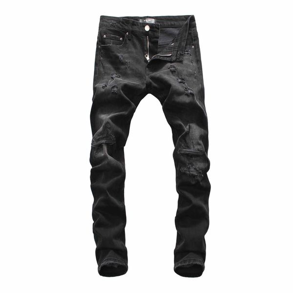 2020 mens jeans 8085 distressed motorcycle biker jeans slim ripped hole stripe famous brand denim pants hip hop jeans, Blue
2020 mens jeans 8085 distressed motorcycle biker jeans slim ripped hole stripe famous brand denim pants hip hop jeans, Blue