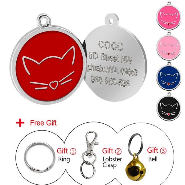 stainless steel personalized dog id tag customized engraved cat pet tags kitten name phone no. nameplate round b bbyeuy
stainless steel personalized dog id tag customized engraved cat pet tags kitten name phone no. nameplate round b bbyeuy