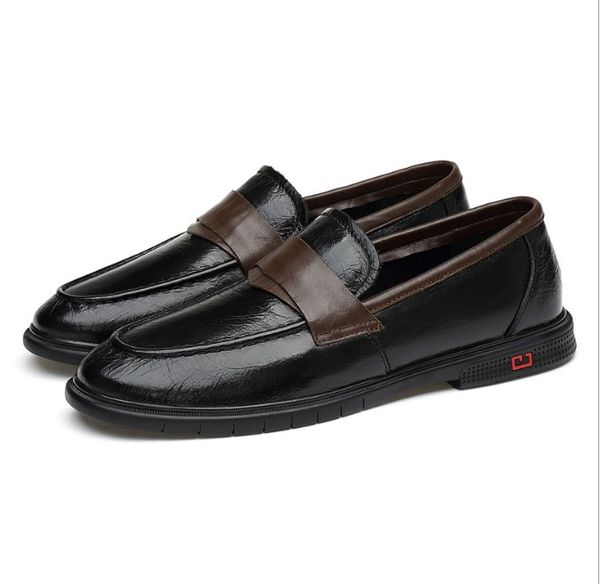 fashion genuine leather men casual shoes new men loafers soft driving shoes men's flats moccasins handmade chaussure homme, Black
fashion genuine leather men casual shoes new men loafers soft driving shoes men's flats moccasins handmade chaussure homme, Black