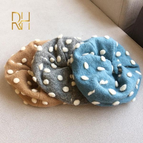 berets 2021 women's cap wool hat elegant polka dot vintage female warm beret hats girls flat for rh, Blue;gray
berets 2021 women's cap wool hat elegant polka dot vintage female warm beret hats girls flat for rh, Blue;gray