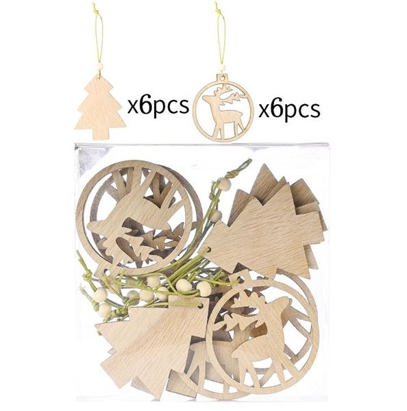 qifu 12шт рождество деревянные подвески xmas tree висячие украшения diy wood crafts для дома рождественская вечеринка новый год украшения bb
qifu 12шт рождество деревянные подвески xmas tree висячие украшения diy wood crafts для дома рождественская вечеринка новый год украшения bb