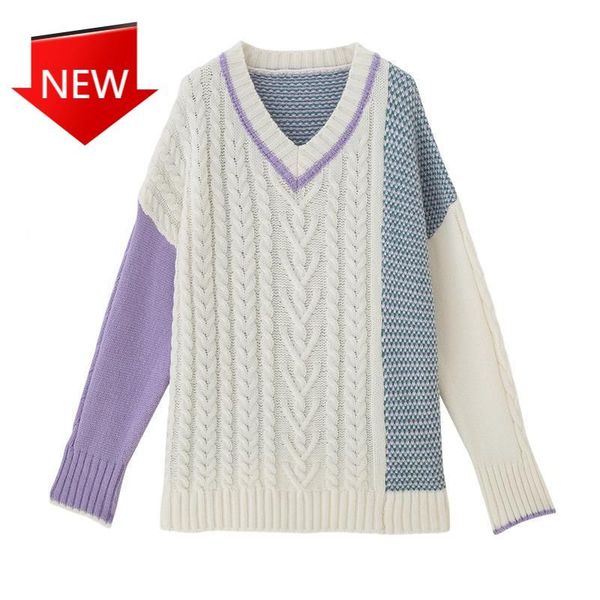 v-neck sweater japanese fall clothes for women 2020 fashion sweater women retro women loose loose outside wear lazy style h1211, White;black
v-neck sweater japanese fall clothes for women 2020 fashion sweater women retro women loose loose outside wear lazy style h1211, White;black