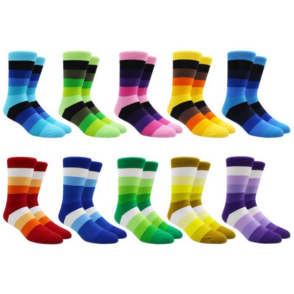 men's socks 5-10 pairs colorful fashion cotton larger size women&men stripe iridescence pack gifts for men, Black
men's socks 5-10 pairs colorful fashion cotton larger size women&men stripe iridescence pack gifts for men, Black