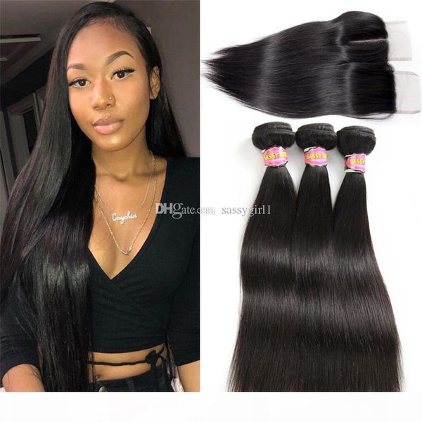 brazilian straight hair with closure 3 bundles unprocessed virgin human hair bundles with lace closure part three part middle part, Black;brown
brazilian straight hair with closure 3 bundles unprocessed virgin human hair bundles with lace closure part three part middle part, Black;brown
