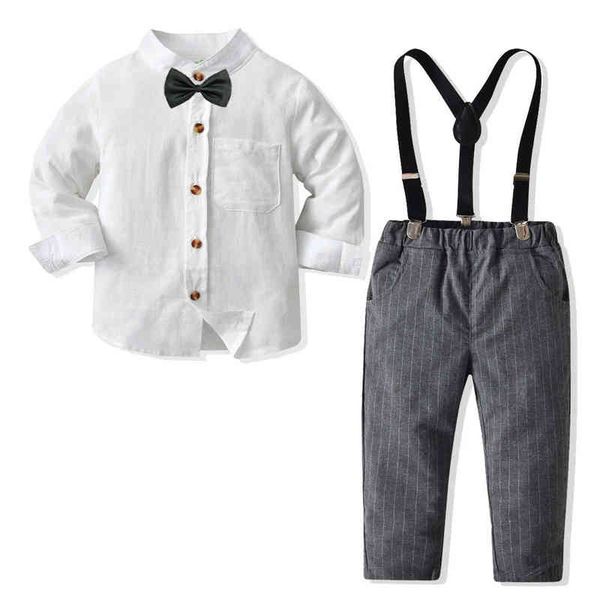 boys clothes spring new children boys party wedding suit long sleeve shirt +bib short two pieces sets kids clothing 1-6 year old g220310, White
boys clothes spring new children boys party wedding suit long sleeve shirt +bib short two pieces sets kids clothing 1-6 year old g220310, White