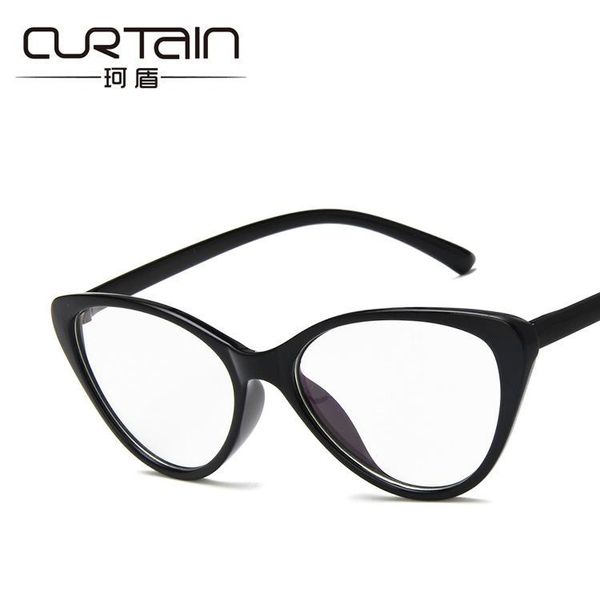 is the cat's eye glass frame the little fresh spectacle frame europe and united states with myopia flat lens 2383, White;black
is the cat's eye glass frame the little fresh spectacle frame europe and united states with myopia flat lens 2383, White;black