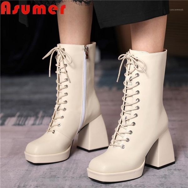boots asumer high heels women genuine leather heeled botas mujer shoes woman ladies autumn winter short ankle women1, Black
boots asumer high heels women genuine leather heeled botas mujer shoes woman ladies autumn winter short ankle women1, Black