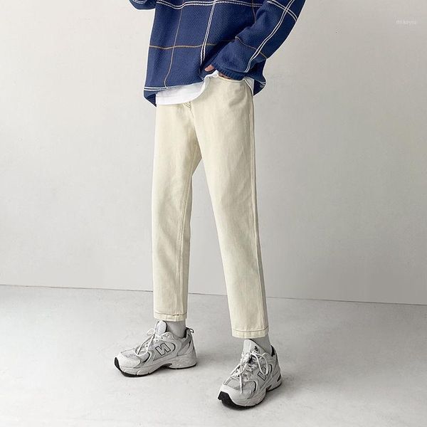 2020 autumn and winter new youth popular men's pure color loose simple jeans fashion casual all-match straight-leg pants1, Blue
2020 autumn and winter new youth popular men's pure color loose simple jeans fashion casual all-match straight-leg pants1, Blue