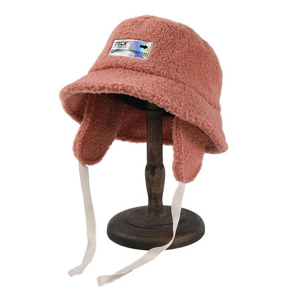 wide brim hats hat female autumn and winter korean thickened warm lamb hair fisherman's fashion cloth ear protection lei feng whole, Blue;gray
wide brim hats hat female autumn and winter korean thickened warm lamb hair fisherman's fashion cloth ear protection lei feng whole, Blue;gray