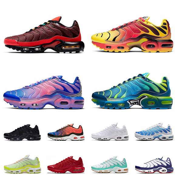 2020 running shoes for man woman tn plus sports sneakers triple red white black 3d glasses volt breathable men trainers, White;red
2020 running shoes for man woman tn plus sports sneakers triple red white black 3d glasses volt breathable men trainers, White;red