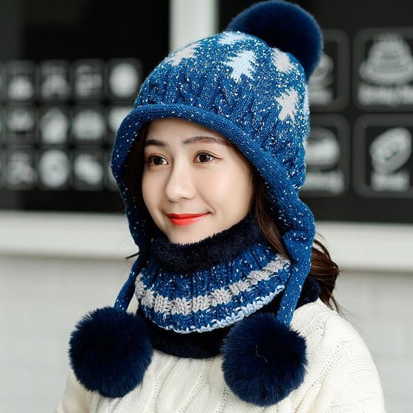 2pcs winter riding fashion hats 2020 hat winter women's mask hat for girls scarf thick warm fleece inside knitted scarf set, Blue;gray
2pcs winter riding fashion hats 2020 hat winter women's mask hat for girls scarf thick warm fleece inside knitted scarf set, Blue;gray