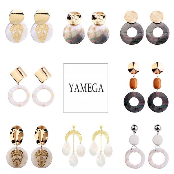 dangle & chandelier yamega handmade korean natural shell earrings skull long drop unique tortoiseshell for women gifts arrival, Silver
dangle & chandelier yamega handmade korean natural shell earrings skull long drop unique tortoiseshell for women gifts arrival, Silver