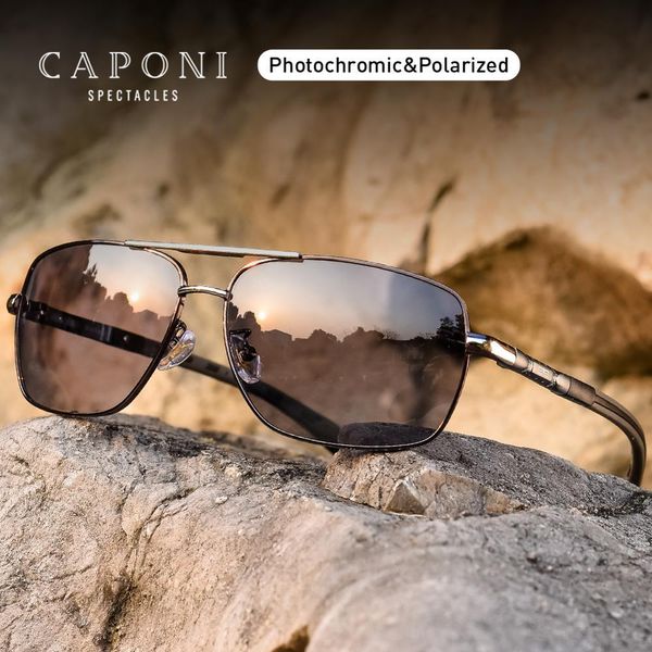 caponi photochromic мужские солнцезащитные очки поляризованные классические брендовые дизайн анти луйкие оттенки вождения квадратные солнцез
caponi photochromic мужские солнцезащитные очки поляризованные классические брендовые дизайн анти луйкие оттенки вождения квадратные солнцез