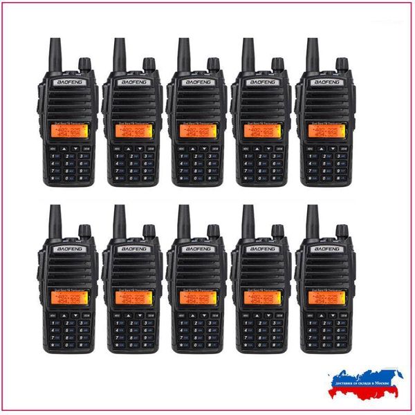 walkie talkie 10pcs baofeng uv82 8w powerful dual band display standby 136-174&400-520mhz 2800mah battery two way radio uv-82-8w1
walkie talkie 10pcs baofeng uv82 8w powerful dual band display standby 136-174&400-520mhz 2800mah battery two way radio uv-82-8w1