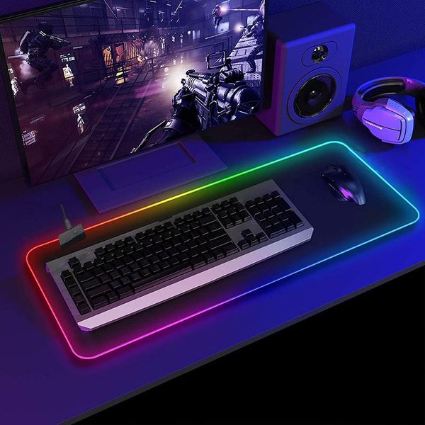rgb gaming mouse pad beexcellent 14 lights modes soft mousepad anti-slip rubber base computer keyboard mat computer accessory
rgb gaming mouse pad beexcellent 14 lights modes soft mousepad anti-slip rubber base computer keyboard mat computer accessory