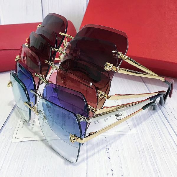 women fashion brand sunglasses womens luxury designer sunglasse outdoor beach borderless vintage glasses uv protection quality, White;black
women fashion brand sunglasses womens luxury designer sunglasse outdoor beach borderless vintage glasses uv protection quality, White;black