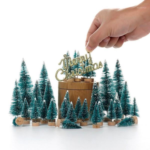 christmas decorations 34 pcs fiber mini tree snow frost small pine diy craft deskdecoration ornaments decorations1
christmas decorations 34 pcs fiber mini tree snow frost small pine diy craft deskdecoration ornaments decorations1