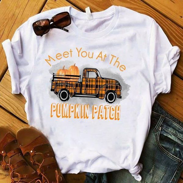 women lady t shirt cutest pumpkin in the patch printed tshirt ladies tee shirt women female clothes graphic t-shirt, White
women lady t shirt cutest pumpkin in the patch printed tshirt ladies tee shirt women female clothes graphic t-shirt, White