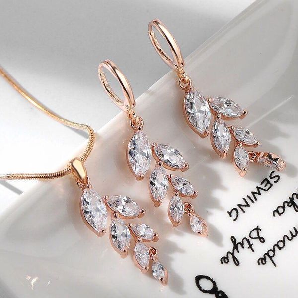 mxgxfam rose ( pink ) gold color drop water pendant necklace and earring jewelry set for elegant women high quality, Silver
mxgxfam rose ( pink ) gold color drop water pendant necklace and earring jewelry set for elegant women high quality, Silver
