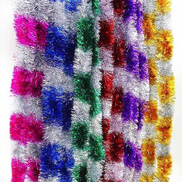 christmas decorations 2.3m party decor color bar glitter tinsel chriistmas tree hanging garland for wedding year xmas home ornaments1
christmas decorations 2.3m party decor color bar glitter tinsel chriistmas tree hanging garland for wedding year xmas home ornaments1