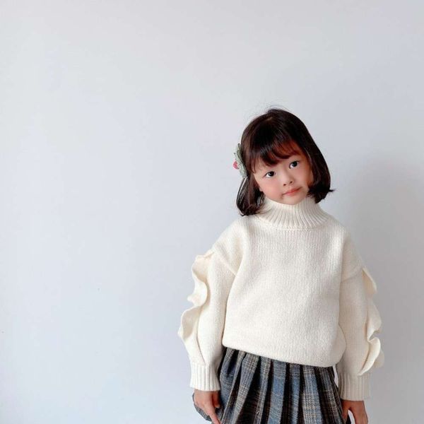 girls' korean 2020 t-shirt new thickened ear side sve high collar pullover children's sweater iu2e, Blue
girls' korean 2020 t-shirt new thickened ear side sve high collar pullover children's sweater iu2e, Blue