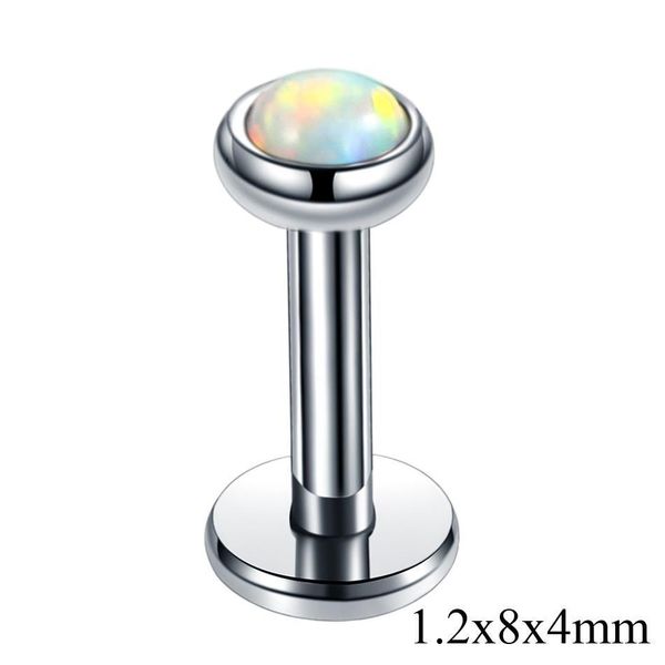 new arrival opal stone nose stud septum clicker rings opal ball closure lip ear tragus piercing belly rings earring jewelry q sqcnsd, Silver
new arrival opal stone nose stud septum clicker rings opal ball closure lip ear tragus piercing belly rings earring jewelry q sqcnsd, Silver