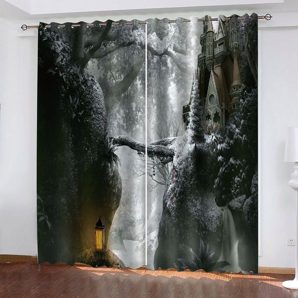 luxury blackout 3d window curtains for living room grey scenery curtains 3d curtain printing blockout polyester
luxury blackout 3d window curtains for living room grey scenery curtains 3d curtain printing blockout polyester