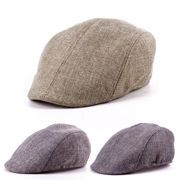 newly spring summer men peaked cap cotton linen beret casual hat casquette caps dod886, Blue;gray
newly spring summer men peaked cap cotton linen beret casual hat casquette caps dod886, Blue;gray