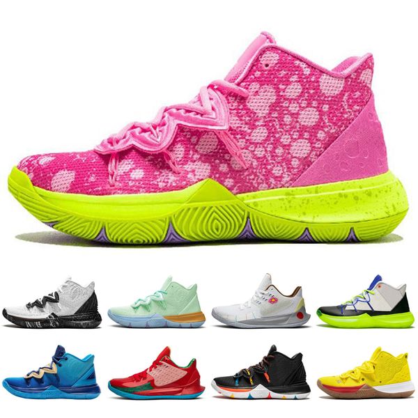 new arrival kyrie irving spongebob 5 5s jumpman men basketball shoes friends cny patrick mens trainers sports sneakers size 7-12
new arrival kyrie irving spongebob 5 5s jumpman men basketball shoes friends cny patrick mens trainers sports sneakers size 7-12