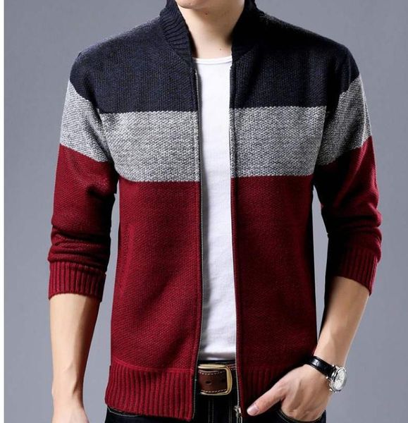men's sweaters 2021 spring and autumn winter with style fashion long sleeve high collar plus velvet thickening sweater coat, White;black
men's sweaters 2021 spring and autumn winter with style fashion long sleeve high collar plus velvet thickening sweater coat, White;black