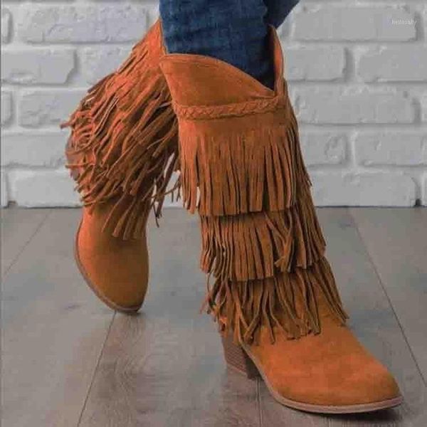 2020 autumn and winter new women's fringed high boots fashion thick heel european and american large size women's fashion boots1, Black
2020 autumn and winter new women's fringed high boots fashion thick heel european and american large size women's fashion boots1, Black