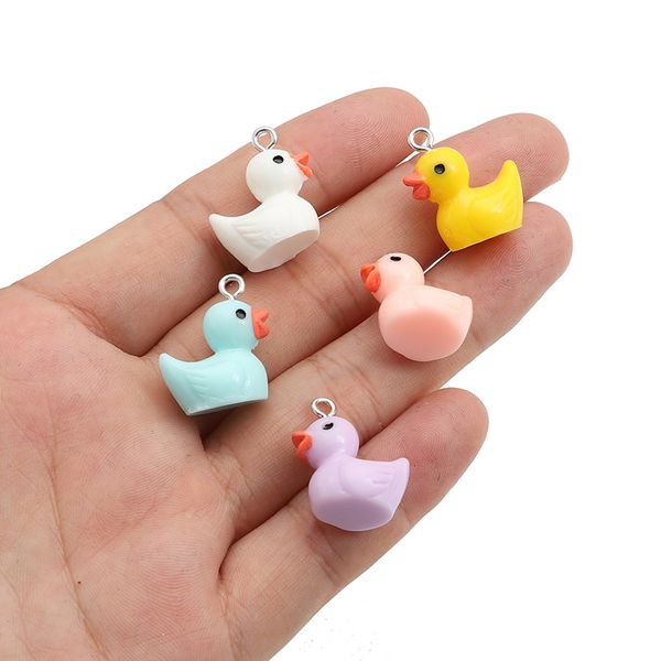 10pcs cute 5 color duck resin earring charms diy findings kawaii 3d phone keychain bracelets pendant for jewelry making, Bronze;silver
10pcs cute 5 color duck resin earring charms diy findings kawaii 3d phone keychain bracelets pendant for jewelry making, Bronze;silver