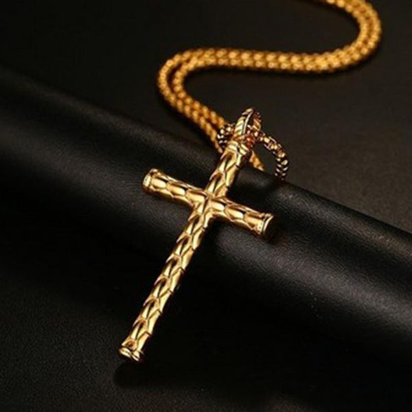 gold chain cross necklace men stainless steel christ pendants hip hop gifts for male accessories jewelry on the neck wholesale, Silver
gold chain cross necklace men stainless steel christ pendants hip hop gifts for male accessories jewelry on the neck wholesale, Silver