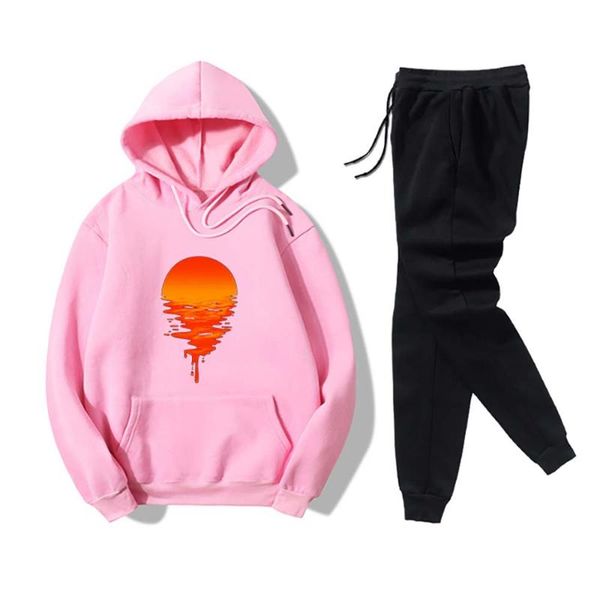 women's tracksuits vicabo casual scenery-printed two piece set women tractsuit hoodies +black pant finess sportwear suits ladies sport, Gray
women's tracksuits vicabo casual scenery-printed two piece set women tractsuit hoodies +black pant finess sportwear suits ladies sport, Gray
