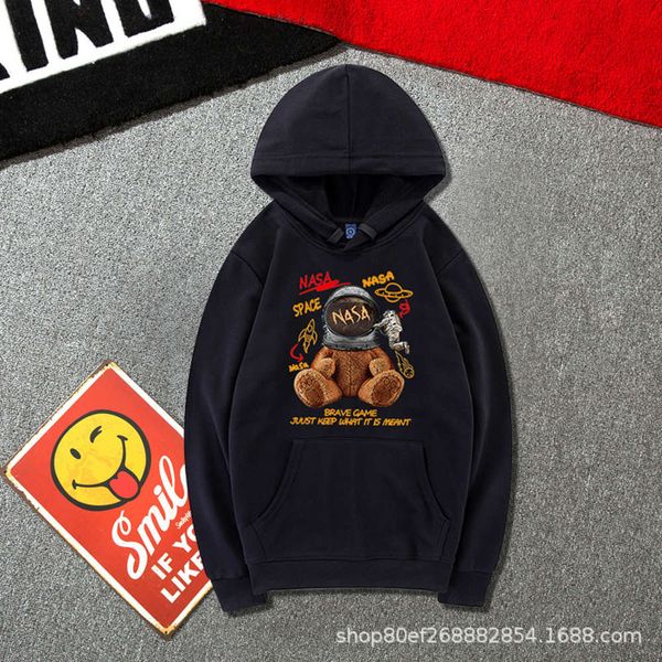 nasa cub hooded sweater women's design sense loose fashion autumn and winter black hoodie men's clothes women sweatshirts set trac
nasa cub hooded sweater women's design sense loose fashion autumn and winter black hoodie men's clothes women sweatshirts set trac
