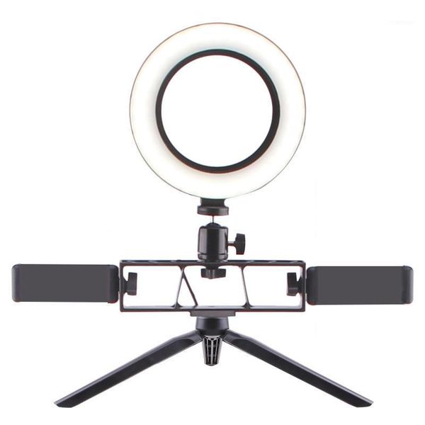 16cm dimmable ring light with tripod and dual phone clip for smart phone makeup live youtube pgraphic studio1
16cm dimmable ring light with tripod and dual phone clip for smart phone makeup live youtube pgraphic studio1