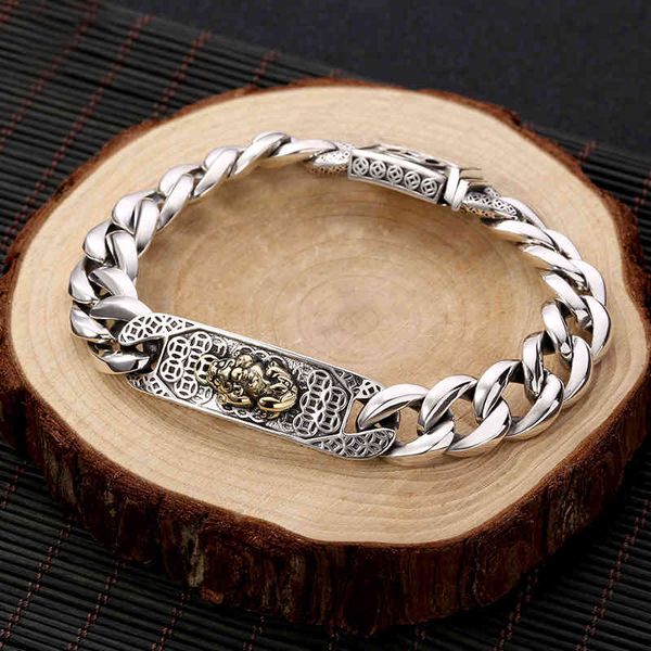 new rich deer simple horsewhip chain body money brave bracelet personality popular men's retro silver, Golden;silver
new rich deer simple horsewhip chain body money brave bracelet personality popular men's retro silver, Golden;silver